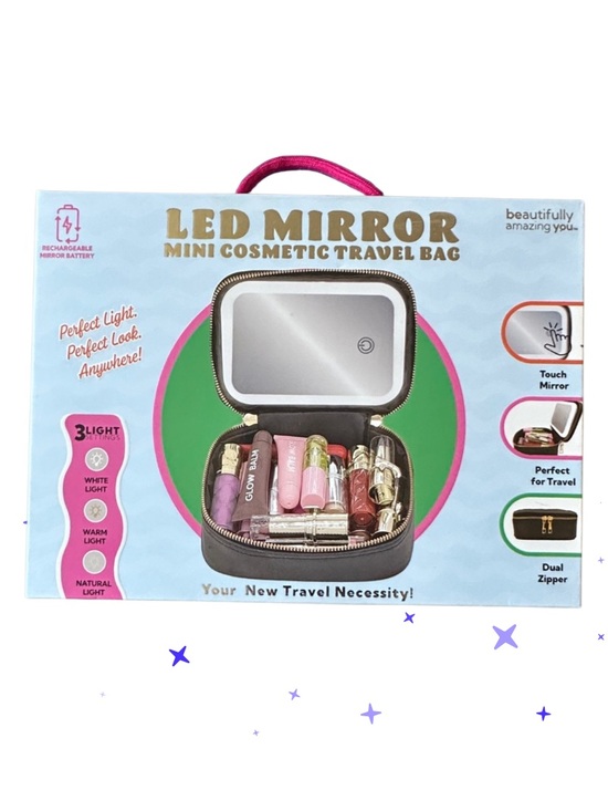 beautifully amazing you Handbags - LED Mirror Mini Cosmetic Travel Bag NIB